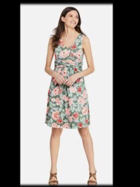 lands end front fit and flare dress Purple Floral and Lace Print Fit and Flare Dress – Olivia Dress